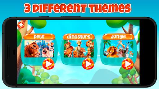Animals memory game for kids. Matching game. screenshot 2