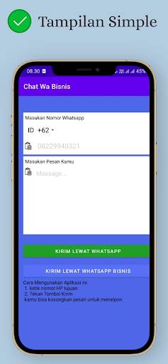 Chat Langsung Untuk WA Bisnis screenshot 3