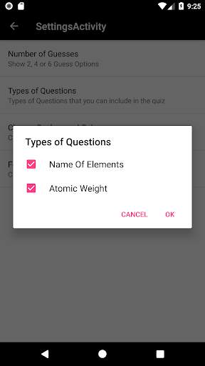 Periodic Table Quiz Chemistry Elements 2018 скриншот 3