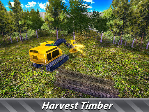 Logging Harvester Truck 3 تصوير الشاشة