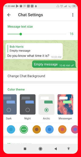 Messenger lite, text and video chat for free-calls screenshot 4