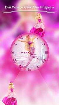 Doll Princess Clock Live Wallpaper screenshot 4