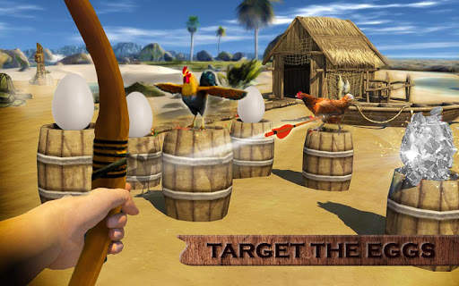 Crazy Chicken Shooting Game : Archery Killing screenshot 11