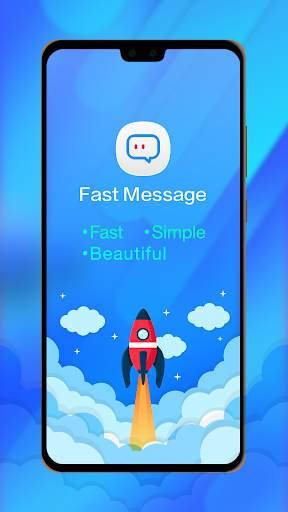 Fast messenger - Free SMS & Emoji screenshot 3