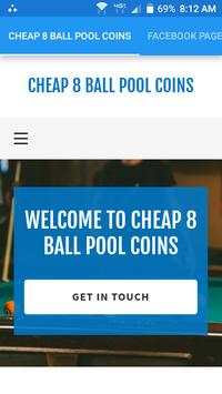 Cheap 8 Ball Pool Coins скриншот 1