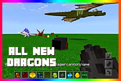 New Dragons Mounts Mod For MCPE screenshot 5