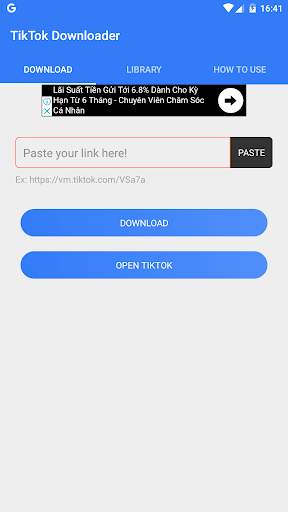 Video Downloader for TikTok - No Watermark screenshot 1