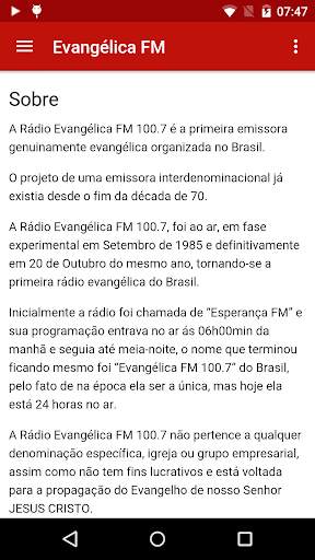 Evangélica FM screenshot 5