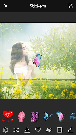 Nature Overlay Photo Blender: Wallpaper Maker App screenshot 2