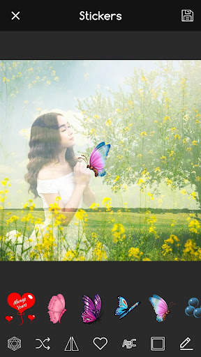 Nature Overlay Photo Blender: Wallpaper Maker App screenshot 2