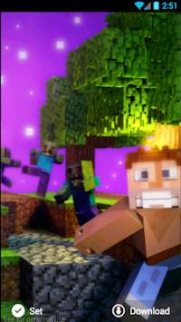 zombietown minecraft wallpaper screenshot 7