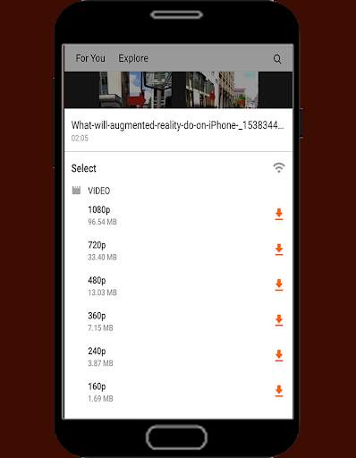 Downloader video HD screenshot 2