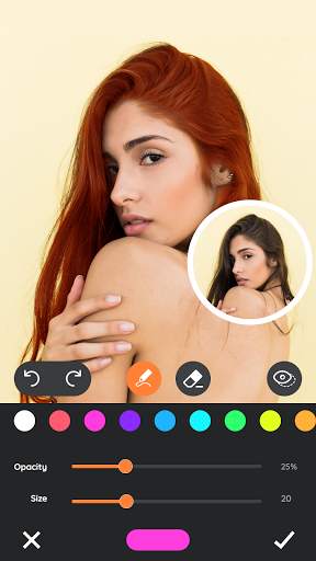 Hair Color Changer – Hair Editor App Free screenshot 4