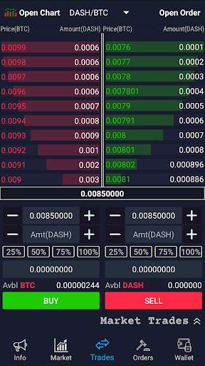 Richamster - Cryptocurrency trading mobile app screenshot 6