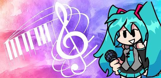 Piano Friday Mod Funny GF Miku Dance Game screenshot 1