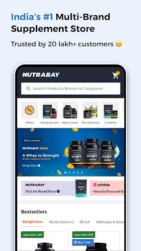 Nutrabay: Supplements Store screenshot 1