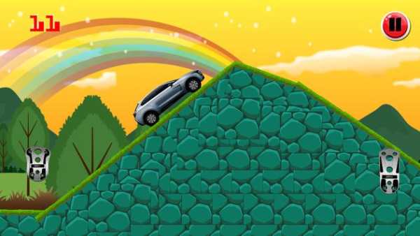 Speed car hill climb racing screenshot 2