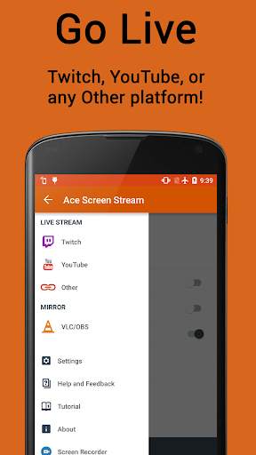 Ace Live Streaming & PC Mirroring screenshot 2