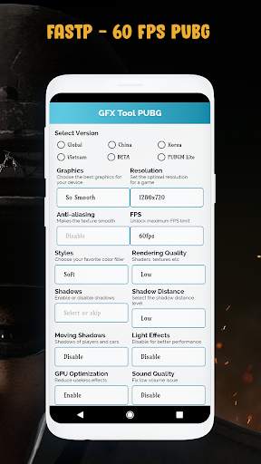 FastP - Smooth Extreme 60 Fps HDR  GFX Tool screenshot 3