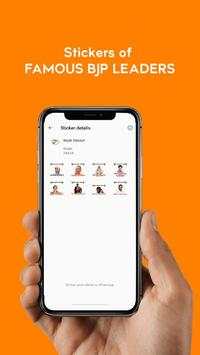 Bjp & Modi stickers for whatsApp screenshot 3