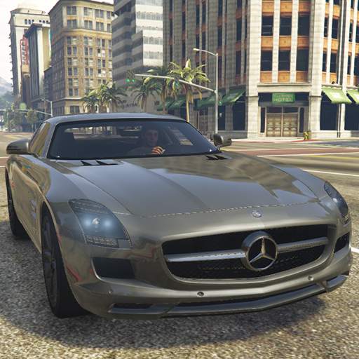 Mercedes Benz SLS AMG City Driving Simulator 1.5