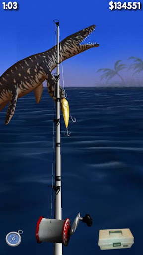 Big Dino Fishing 3D Lite screenshot 6