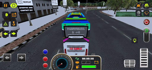 Bus Simulator Lintas Nusantara screenshot 3