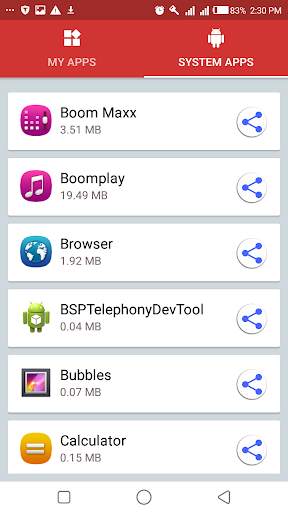 Bluetooth App Share   Backup screenshot 6