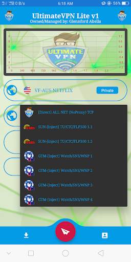 UltimateVPN Lite v1 screenshot 4