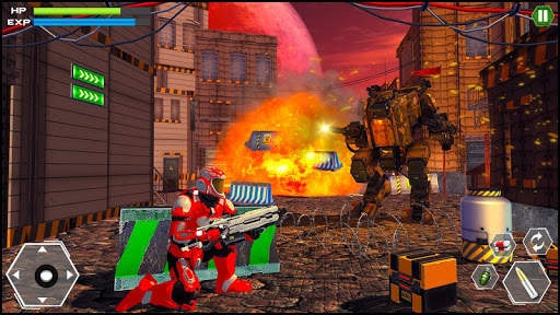 Robot Warrior Legacy - Modern Battleground Strike screenshot 3