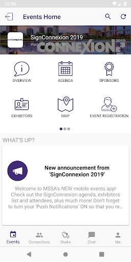 MSSA Mobile Events screenshot 3