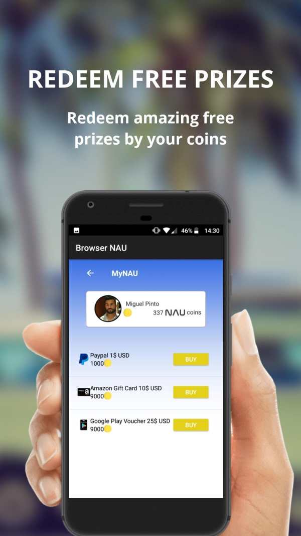 Browser NAU: Earn money by surfing online the web. screenshot 4