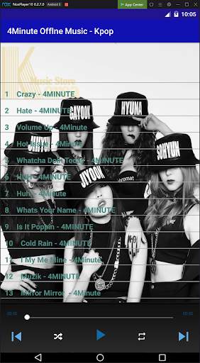 4Minute Offline Music - Kpop screenshot 3