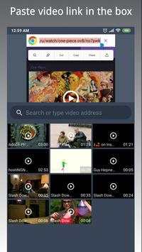Web Video Cutter - Download short videos screenshot 1