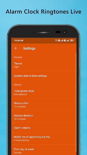 Alarm Clock Ringtones Live screenshot 3