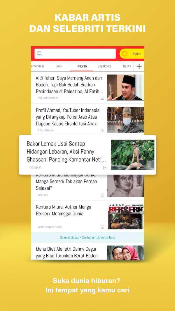 Baca Plus – Berita & Humor screenshot 6