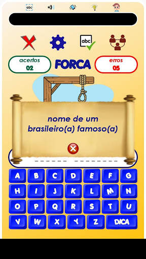 Jogo da Forca - Brasil screenshot 8