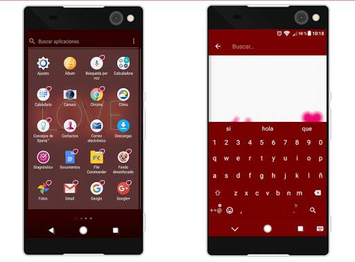 Tema-SXP Love Xperia screenshot 2