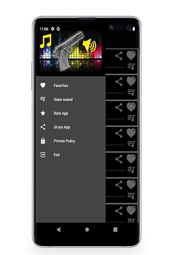 Guns Ringtones, guns effect screenshot 3