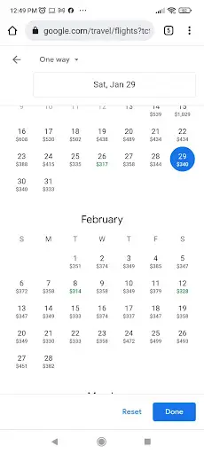 Cheap Flights by Google screenshot 2