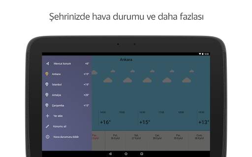 Yandex Hava Durumu screenshot 8