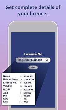Car Registration & Driving Licence Info screenshot 1
