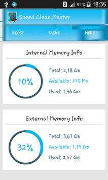 Speed RAM Clean Master screenshot 4