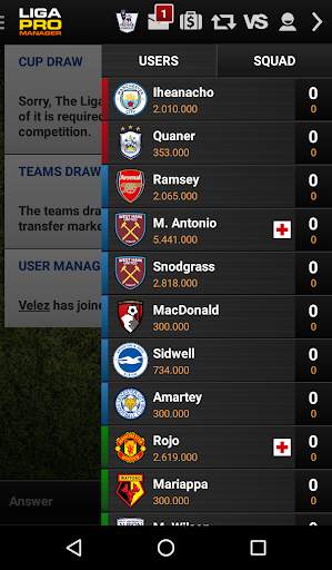 LigaPro Manager screenshot 4