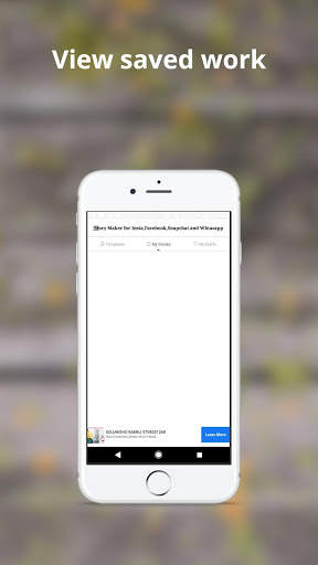 Story Maker for Insta,Snapchat and Whtasapp screenshot 5