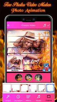 Fire Effect Video Maker-Photo Animation скриншот 6