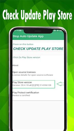 Play Store Setting Shortcut& Stop Auto Update Apps screenshot 3