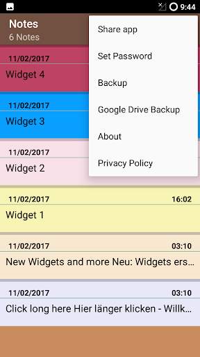 Notes app Android screenshot 3