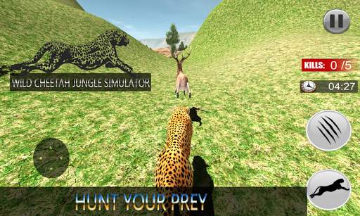 Wild Cheetah Jungle Simulator screenshot 5