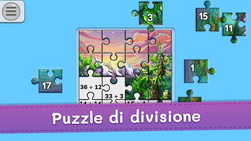 Puzzle di Matematica bambini: tabelline, addizione screenshot 6